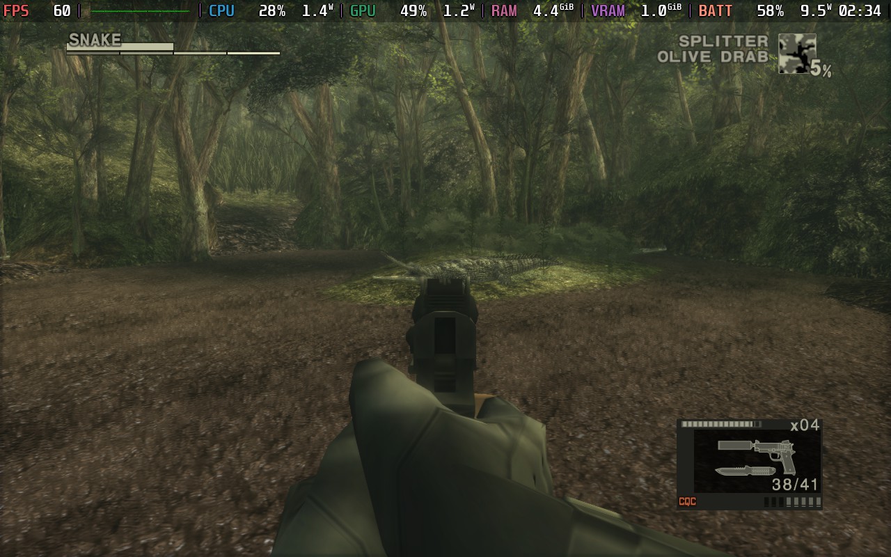 MGSHDFix Fixes Metal Gear Solid 2 And 3 Steam Deck Performance Issues 2 MGS3Vol1Fix2 1