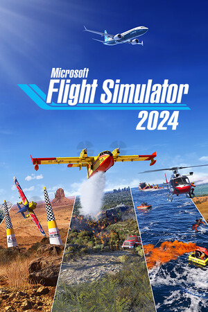 Microsoft Flight Simulator 2024 box art