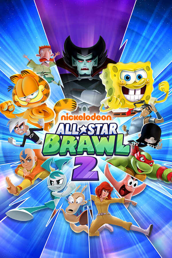 Nickelodeon All-Star Brawl 2 box art