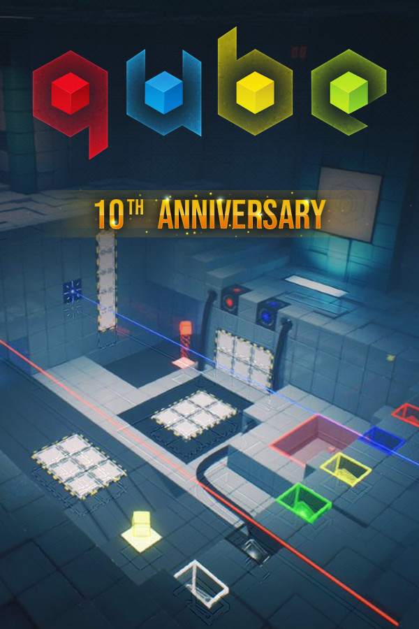 Q.U.B.E. 10th Anniversary box art