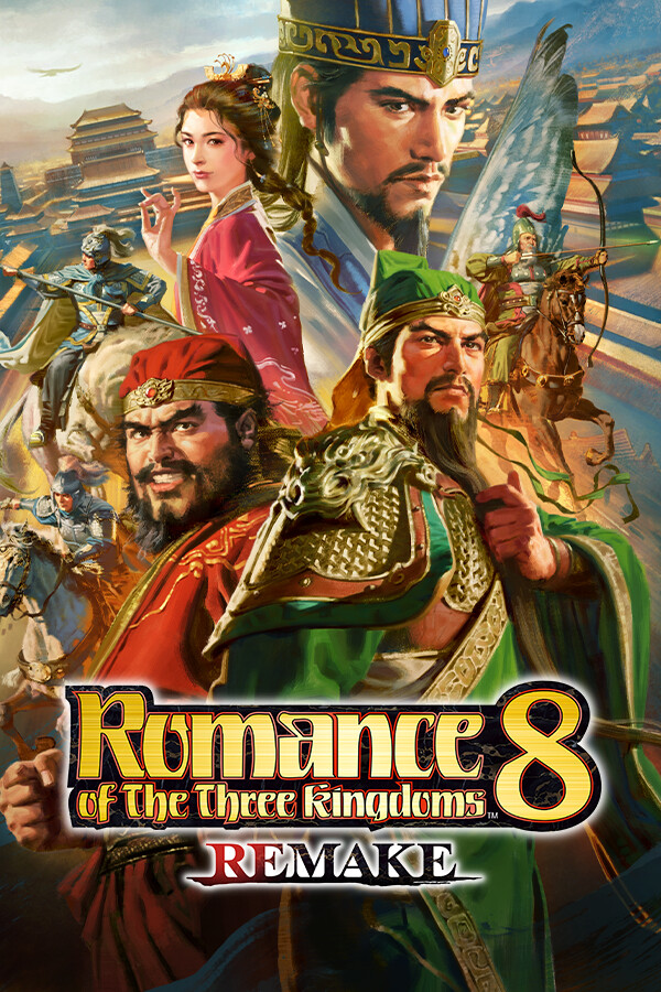 Romance of the Three Kingdoms 8 Remake box art