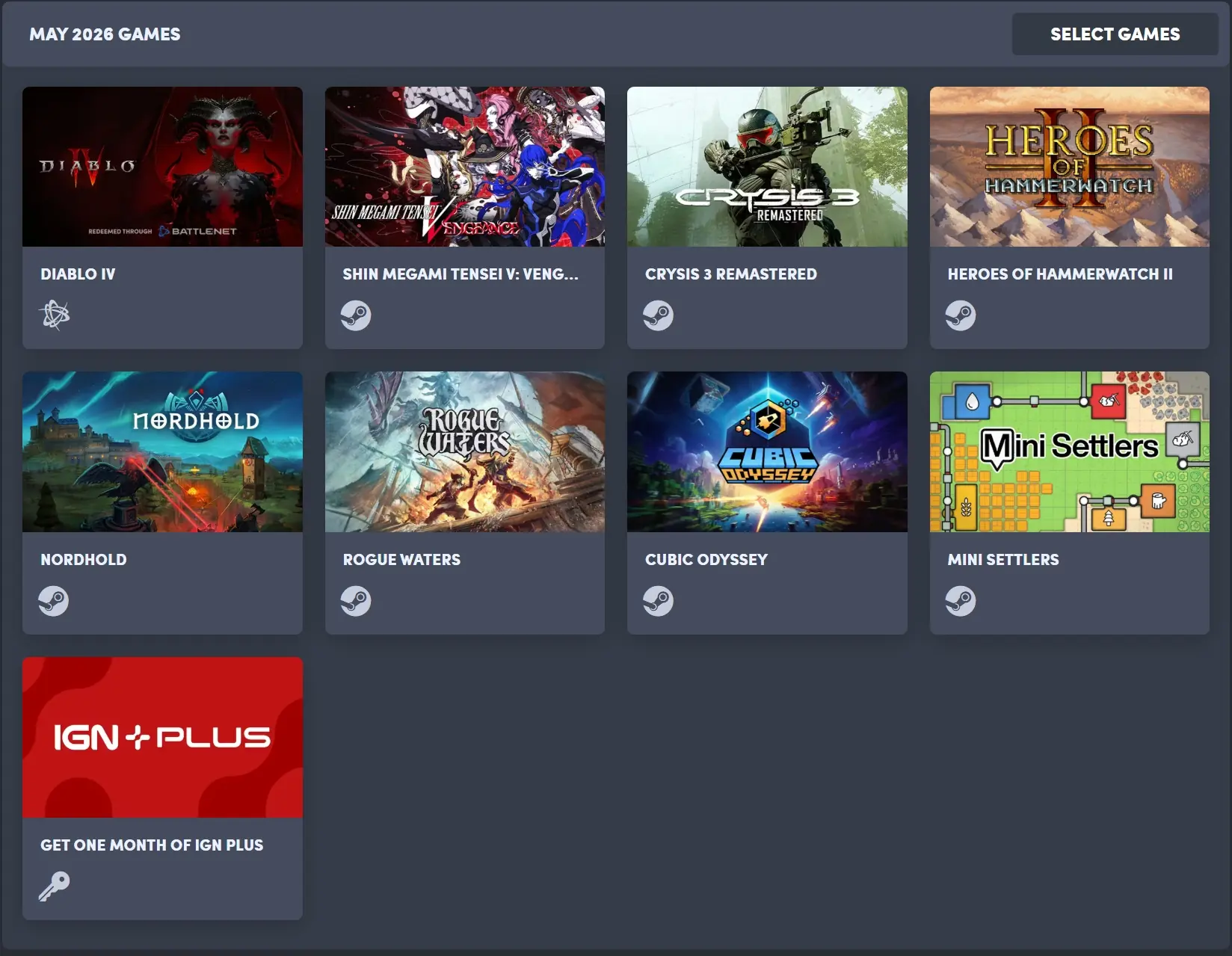 The Humble May 2026 Choice Bundle Includes Shin Megami Tensei V, Crysis 3, and More 1 Humble May 2026 Choice Bundle