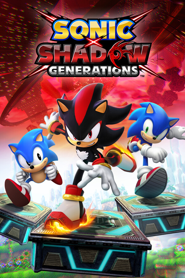 Sonic X Shadow Generations box art