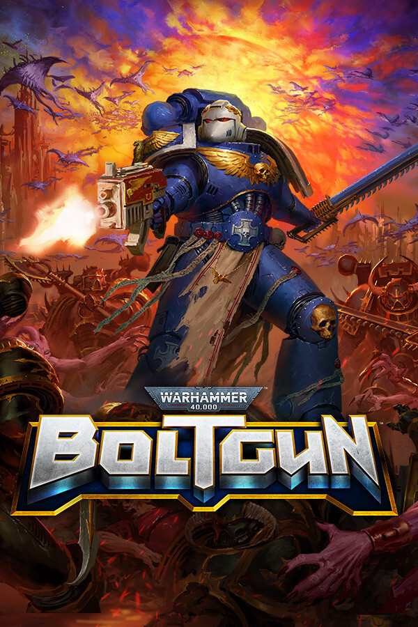 Warhammer 40,000: Boltgun box art