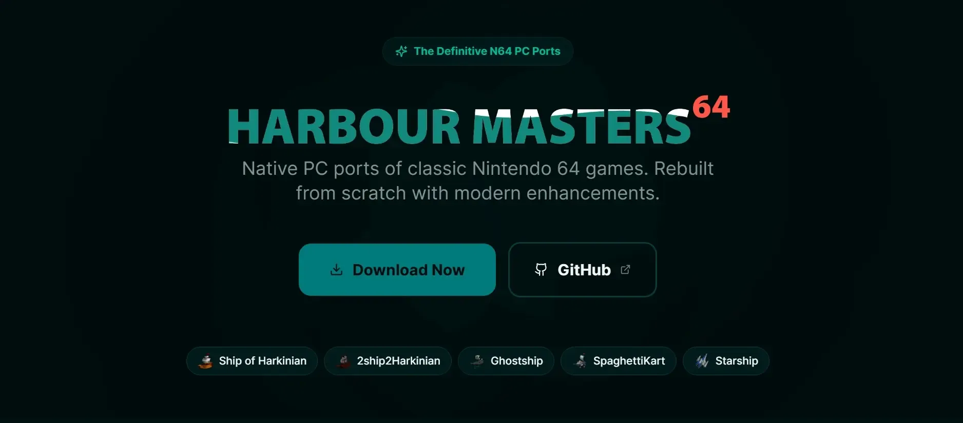 Harbour Masters N64 PC Ports