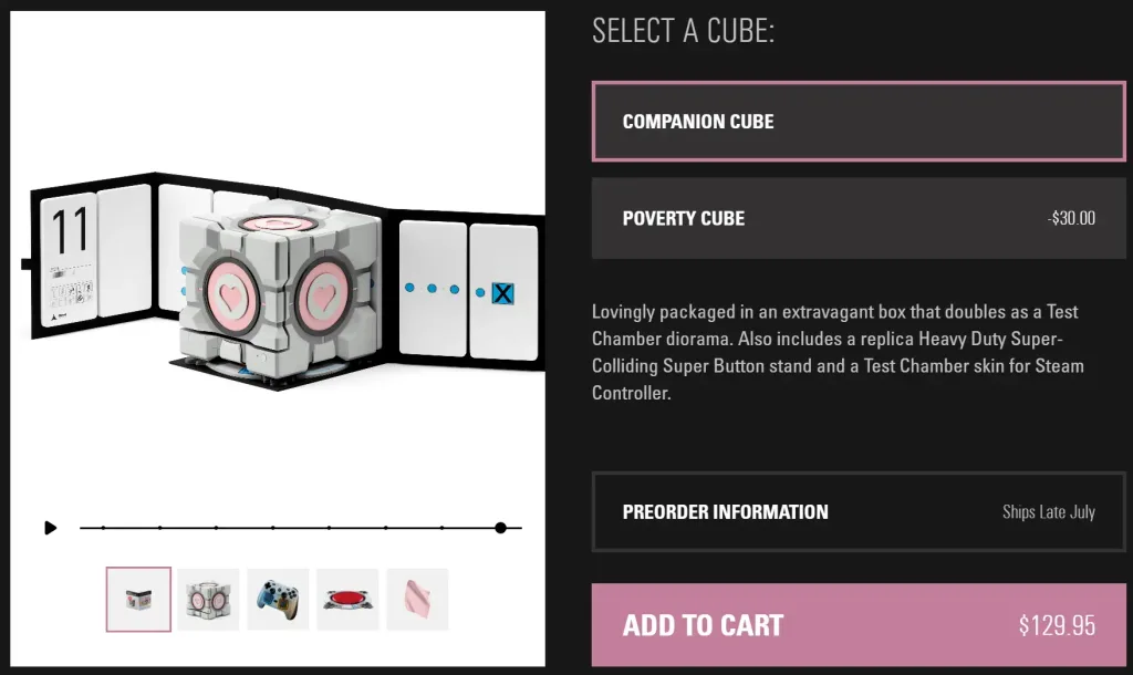 The dBrand Companion Cube Steam Machine Case Is Live, And We Have One 1 dBrand Companion Cube Steam Machine case