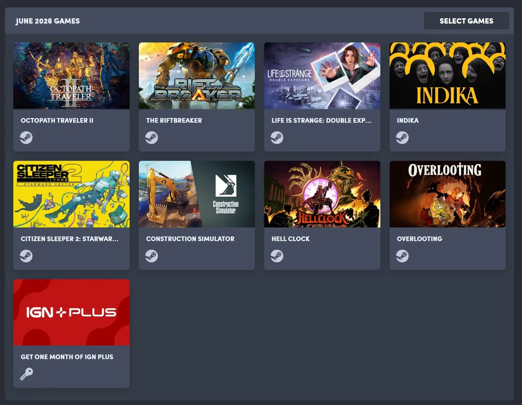 Humble June 2026 Choice Bundle