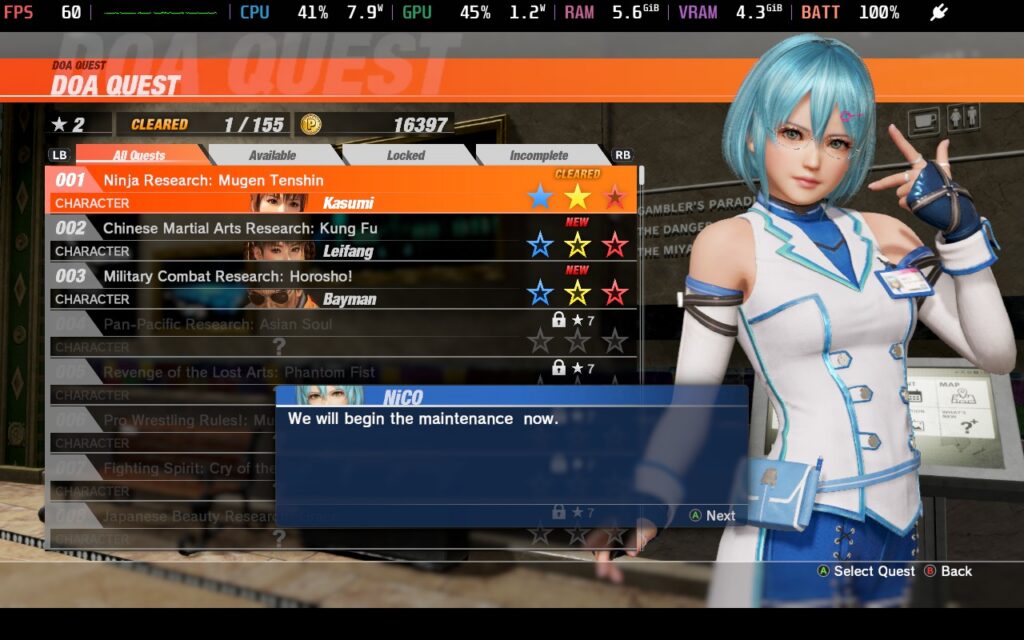Dead or Alive 6: Last Round 7 doa6lr ss7