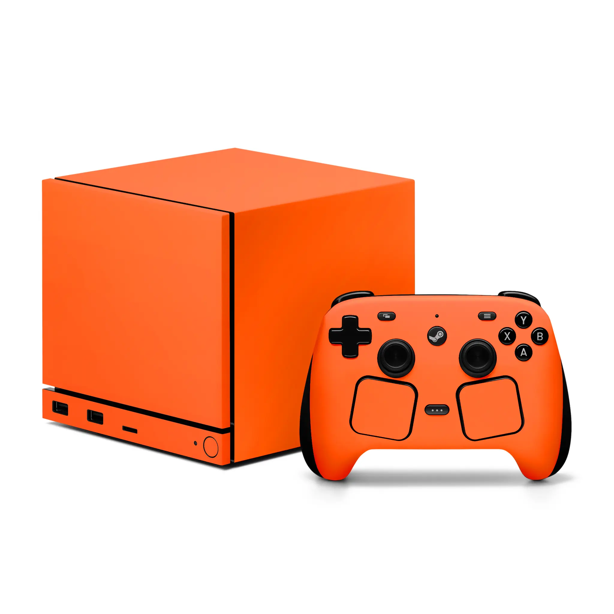 dBrand Announces 9 Steam Machine Skins That Are Now Available 5 Orange