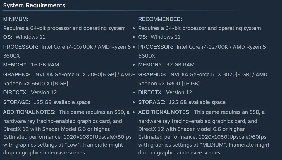 Ace Combat 8 Doesn't Look Like It Will Run On Steam Deck At All 2 Screenshot 31 7 2026 102548 store.steampowered.com