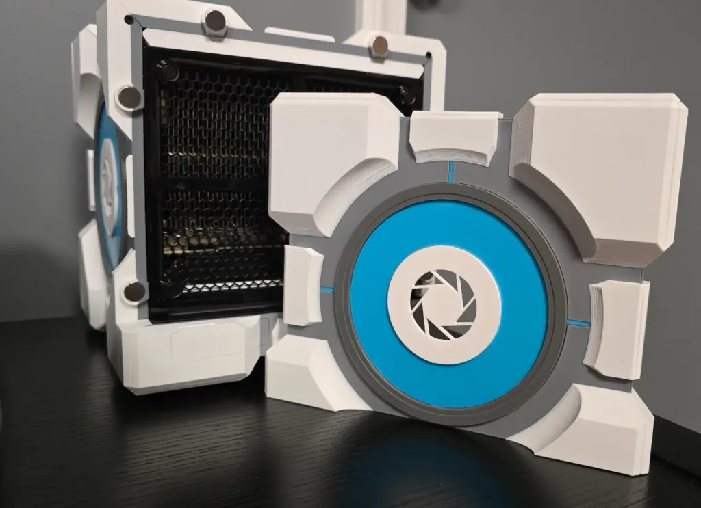 We Can Now Make Our Own Steam Machine Companion Cube Case 2 SteamMachineDIYCompanionCube1
