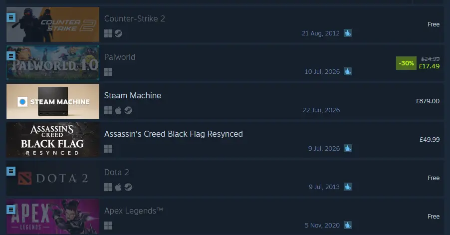 The Steam Machine is Potentially Selling Around 12k Units Per Week Right Now 2 SteamMachineTopSellers