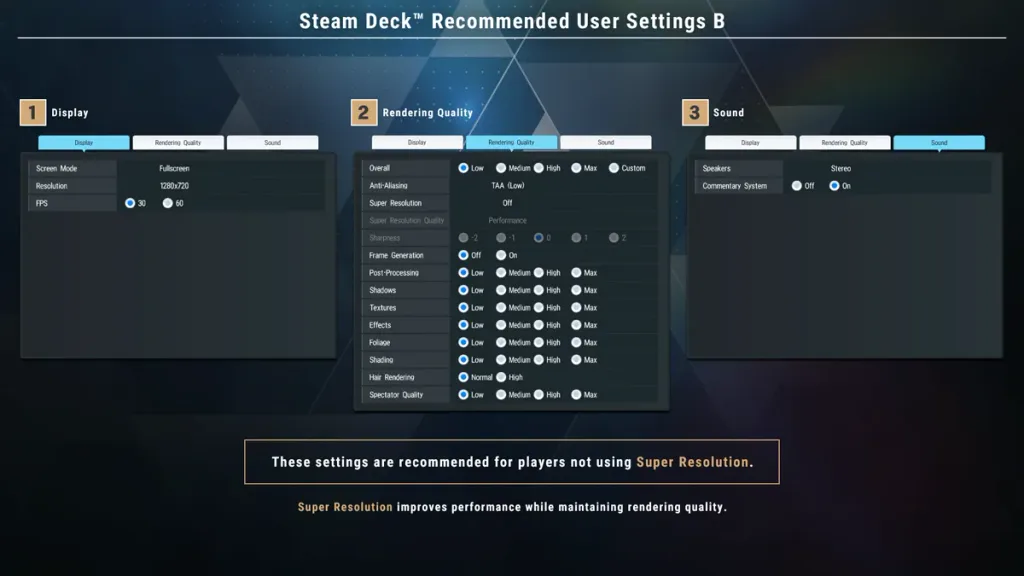 eBaseball Pro Spirit 2026 Releases With Two Sets Of Steam Deck Recommended Settings From Konami 3 eBaseballProSpirit2026SteamDeckRecommendedSettingsWithoutFSR