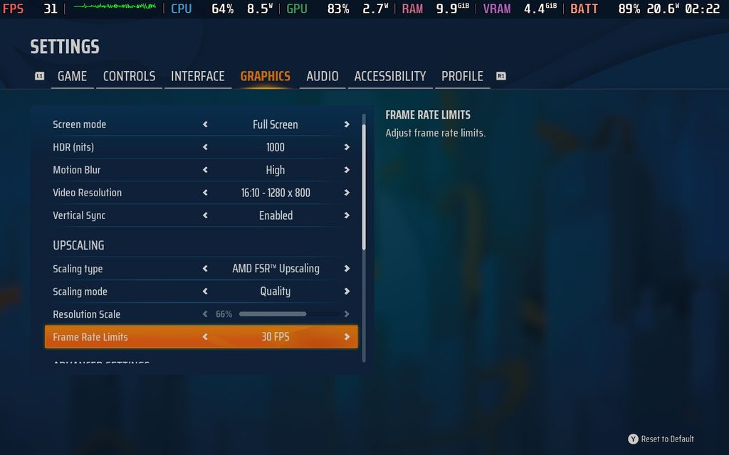 HOT WHEELS Infinite Rush 5 HotWheelsInfiniteRushSettings1